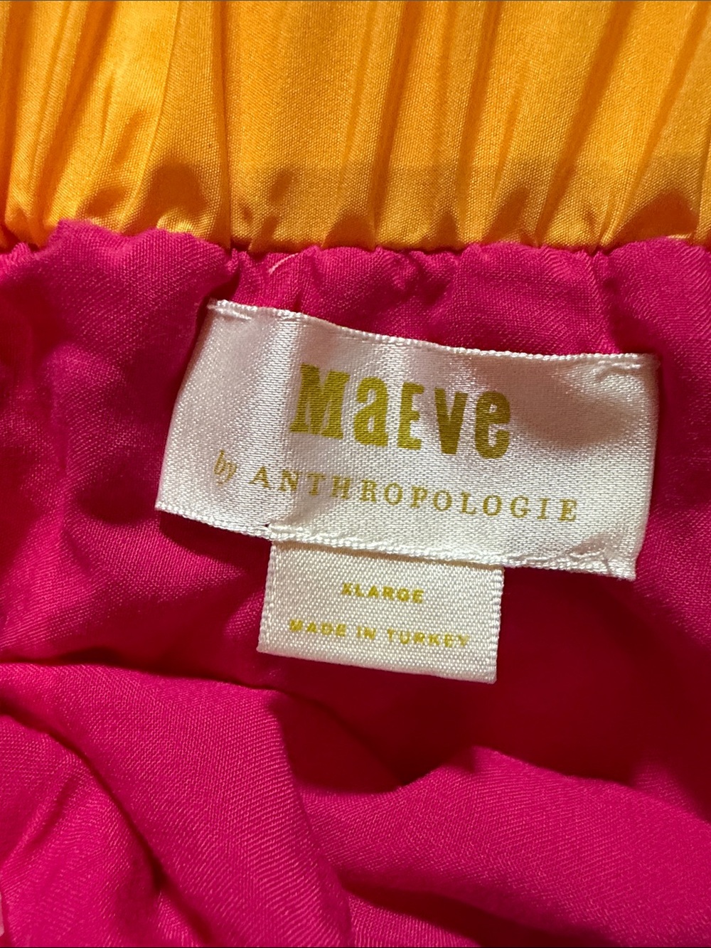 XL Maeve Multicolor Patchwork A-Line Maxi Skirt Anthropology sold out online - Picture 2 of 9